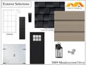Image showing home exterior options including siding, shingles, and door styles at 3089 Meadowcrest Dr # 28, Clover, SC 29710