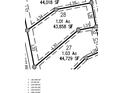 Plot map showing lot sizes and dimensions of two adjacent properties at 3089 Meadowcrest Dr # 28, Clover, SC 29710