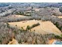 Aerial view of property showing house and driveway at 4816 Zion Church Rd, Concord, NC 28025
