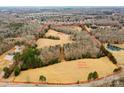 Aerial view showing a 26.66 acre property with a house at 4816 Zion Church Rd, Concord, NC 28025