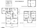Detailed floor plan of 105 N Inman Ave, showcasing layout and dimensions of rooms and storage at 105 N Inman Ave, Bessemer City, NC 28016