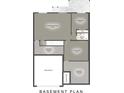 Basement plan features a recreation room, bedroom, flex room, and storage areas at 2087 Bonds Ln, Fort Mill, SC 29715