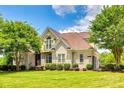 Well-maintained lawn and landscaping highlight the brick and siding exterior of this home at 1765 Old Clay Hill Rd, York, SC 29745