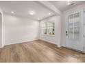 Bright entryway featuring light wood floors, recessed lighting, and a white door with glass accents at 315 Skyebrook Ln, Rock Hill, SC 29730