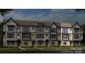Modern three-story townhouses with a traditional design at 707 Hoke Ln, Davidson, NC 28036