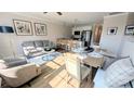 Open concept living area with kitchen and dining areas at 1010 10Th Ne Ave, Hickory, NC 28601