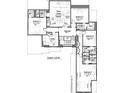 Upper level floor plan showing a bonus room, laundry, and multiple bedrooms with bathrooms at 722 Hillside Ave, Charlotte, NC 28209