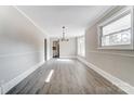 Spacious dining area with hardwood floors and a chandelier at 170 Sherwood Cir, Rock Hill, SC 29730