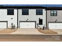 Attached 2-car garage with additional storage space at 207 Halemarge Drive Dr, Belmont, NC 28012