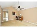 Cozy dining area with view into kitchen at 234 Candle Nw Ct, Concord, NC 28027