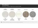Material selections featuring MSI Carrara Delphi Quartz countertops, Shaw Sea Glass hard floors, and Shaw Dolphin carpet at 6283 Fairfax Ct, Maiden, NC 28650