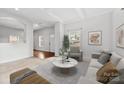 Bright living room featuring neutral tones, recessed lighting, and stylish furniture at 590 Main Sw St, Concord, NC 28027
