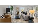 Comfortable living room with plush seating and a view to the kitchen at 2512 Cranbrook Ln # 1, Charlotte, NC 28207