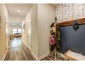 View of the hallway featuring stylish decor and coat rack, creating an inviting and organized space at 502 Tayberry Ln, Fort Mill, SC 29715