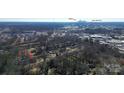 Stunning aerial view showcasing the property's proximity to Uptown and Camp North End in Charlotte at 5402 Wales St, Charlotte, NC 28269