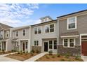 Desirable townhome showcasing a well-designed exterior and curb appeal at 4113 Walking Ridge Rd # 56, Charlotte, NC 28208