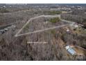Approximate lot lines in wooded neighborhood minutes from Downtown Lincolnton, NC at 246 Jerry Crump Rd, Lincolnton, NC 28092
