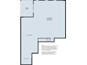 Layout of the unfinished basement, including dimensions and potential for customization at 5233 Glenwalk Dr # 0063, Charlotte, NC 28269