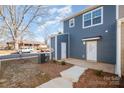 This townhome features a private back entrance with a concrete patio, perfect for outdoor relaxing at 330 Malvern Sw Ave # B, Concord, NC 28025