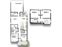 Detailed floor plan showcasing the layout of this home, including the garage and bedrooms at 17025 Malone Ln, Mint Hill, NC 28227