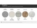 Material selections including MSI Iced Gray Quartz and Polar White Venetian Marble for kitchen and bathroom countertops at 1705 Wooten Way, Bessemer City, NC 28016