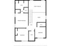 Layout of the primary and secondary bedrooms, bathrooms, and WICs at 1541 Arborgate Dr, Rock Hill, SC 29732