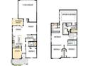 Detailed floor plan showcasing the layout of this spacious home, including the kitchen and bedrooms at 17021 Malone Ln, Mint Hill, NC 28227