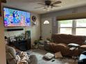 Cozy living room with a large window and comfortable seating at 22 Heritage View Rd, Hickory, NC 28601