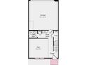 Detailed floor plan showcasing the garage, half bath, flex space, and foyer layout at 348 Catawba Ave, Davidson, NC 28036