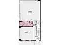 Detailed floor plan showcasing the layout of the home's lower level, including the garage, flex space, and foyer at 352 Catawba Ave, Davidson, NC 28036