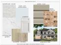 Sample home specifications feature tile backsplash, quartz countertops, and oak flooring and brick at 1146 Nations Dr, Charlotte, NC 28217