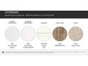 Materials board highlighting Carrara Delphi Quartz, Venetian Marble, Timber Square Linen, and Shaw Sugar Cookie and Wild Dunes at 4625 Potters Wheel Dr, Fort Mill, SC 29715