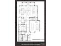 Layout featuring 2-car garage, gathering room, primary bedroom, kitchen, dining, and terrace at 4513 Morning Mist Dr # 207, Sherrills Ford, NC 28673