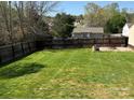 Spacious, flat backyard perfect for outdoor activities and entertaining at 1638 Marmot Pl, Concord, NC 28025