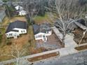 Aerial view of a single-story home featuring a cozy front porch at 758 Jefferson Ave, Rock Hill, SC 29730