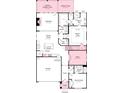 An expansive open-concept floor plan showcasing a gathering room, owner's suite, study, and gourmet kitchen at 126 Goorawing Ln, Mooresville, NC 28115