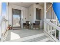 Relaxing porch featuring seating and a welcoming entrance at 100 Willow Run Dr, Gastonia, NC 28056