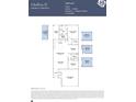 Layout of the Chiffon II single-story home, featuring two bedrooms, two baths, and a two-car garage at 8436 Norman Forest Rd, Lancaster, SC 29720