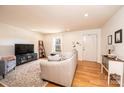 Inviting living room with hardwood floors, neutral decor, and ample natural light at 3415 23Rd Ne St, Hickory, NC 28601
