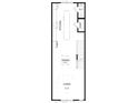 Floor plan displays a kitchen, dining, and living area layout at 3202 Riley Ave, Charlotte, NC 28269
