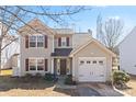 Charming two-story home with red shutters and well-maintained front yard at 1246 Winding Path Rd, Clover, SC 29710
