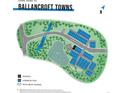 Community map highlighting Ballancroft Towns homesites, amenities, and nearby attractions at 15340 Ballancroft Pkwy # 15, Charlotte, NC 28277