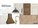 Kitchen selections including cabinets, hood, countertops, lighting and faucet to customize your new kitchen at 44389 Us 52 N Hwy, Richfield, NC 28137