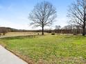 Expansive property showcasing green space with mature trees under a blue sky, suggesting a tranquil environment at 16160 Hopewell Church Rd, Midland, NC 28107