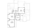 Second-floor plan featuring a bonus room, loft, suite, recreational room, and unfinished storage at 102 Pecan Cove Ln, Weddington, NC 28104