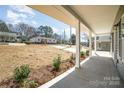 View of the house from under the porch at 409 S Spargo St, Dallas, NC 28034