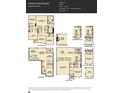 Hunter Basement floor plan showing layout of bedrooms, kitchen, and living spaces at 109 Dogwood Grove Pl, Troutman, NC 28166