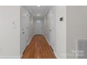 Inviting entryway featuring hardwood floors and neutral paint at 1207 Overhill Rd, Salisbury, NC 28144