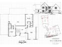 Detailed blueprint of second floor featuring bedrooms, bathrooms, loft, and bonus room at 1216 Royal Prince Ct # 7, Charlotte, NC 28211