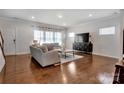 Bright living room with hardwood floors, neutral paint and lots of natural light at 514 Nixon Rd, Belmont, NC 28012